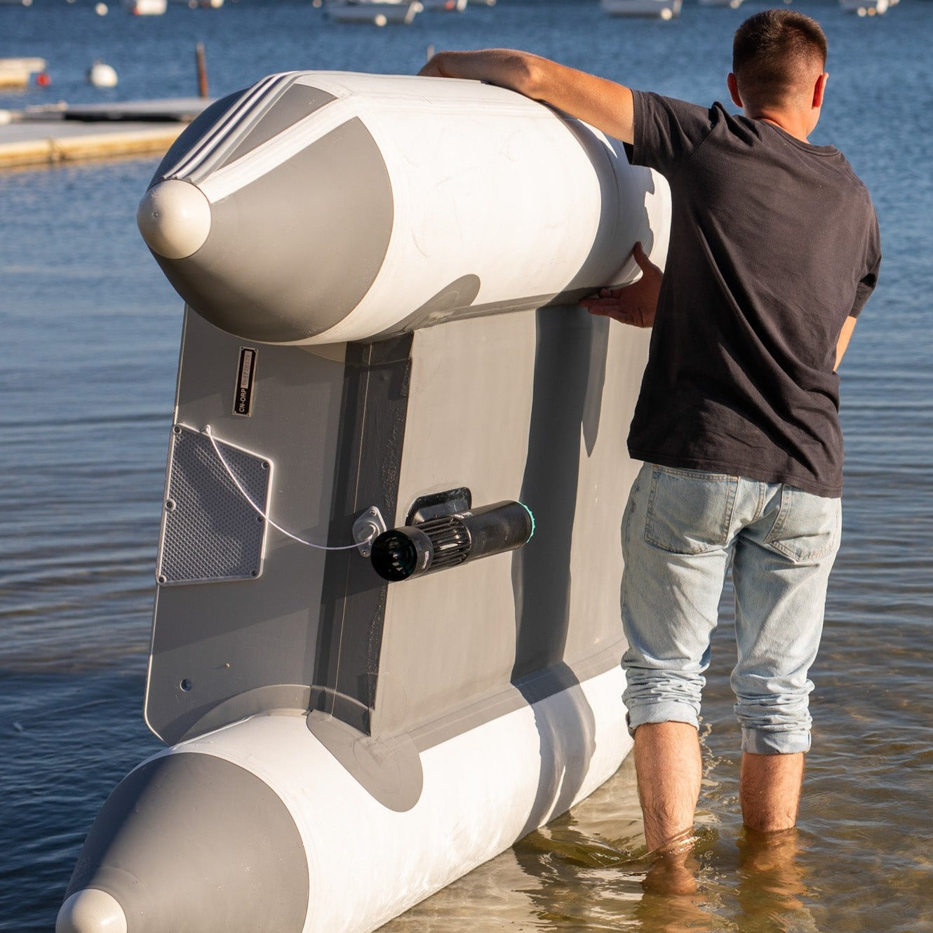 Kit de encolado de soportes Kahe POD para embarcaciones neumáticas de PVC